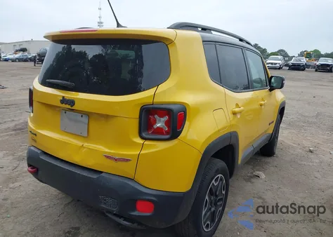 2016 Jeep Renegade Trailhawk from USA, damaged, VIN ZACCJBCT8GPD56101